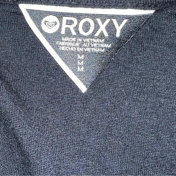 *Roxy- Black and gold tank top - Picture 6 of 6